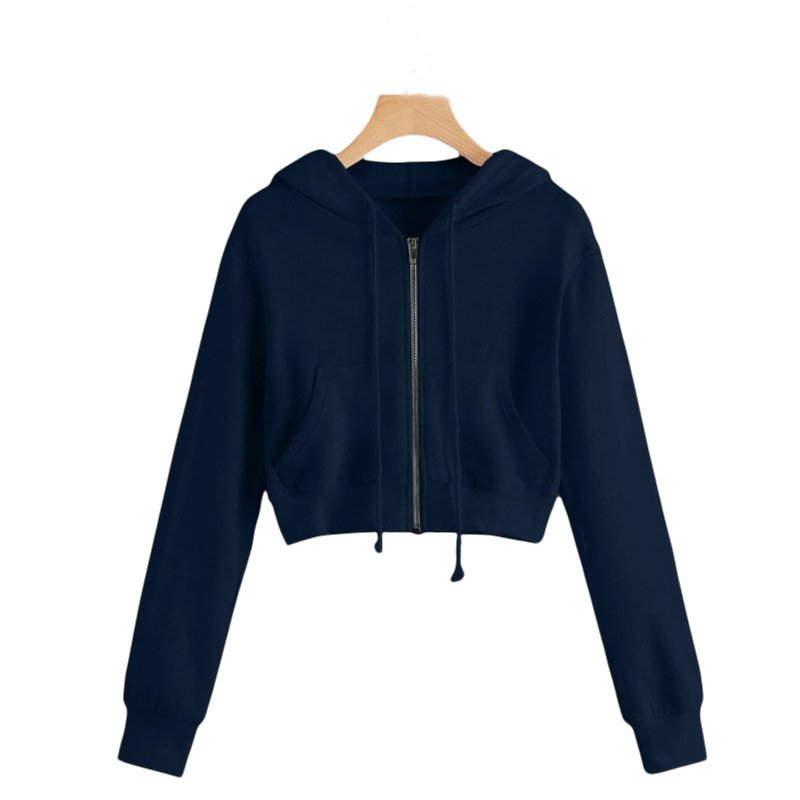 OEM women cropped hoodie set cropped zip up hoodie manufacturer distressed blank cropped hoodie unisex oversized custom logo