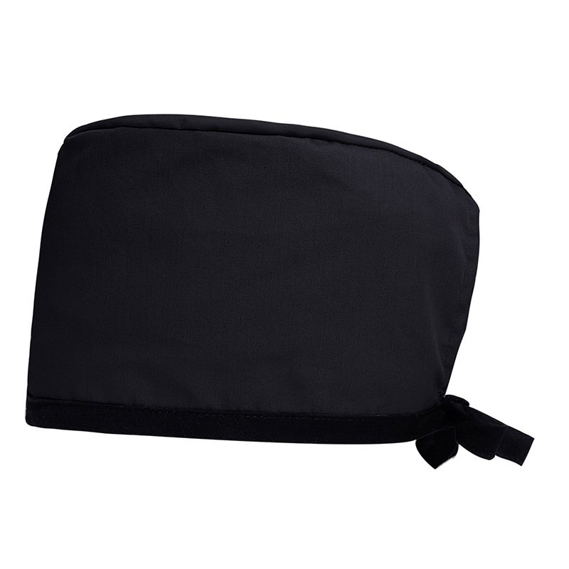 Free Size Unisex Medical Scrub Cap Solid Sweatband Multi-Color Set Tie Back Hair Working Hat Working Surgical Cap Nurse Hats