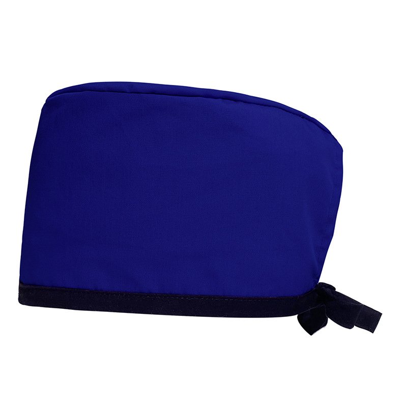 Free Size Unisex Medical Scrub Cap Solid Sweatband Multi-Color Set Tie Back Hair Working Hat Working Surgical Cap Nurse Hats