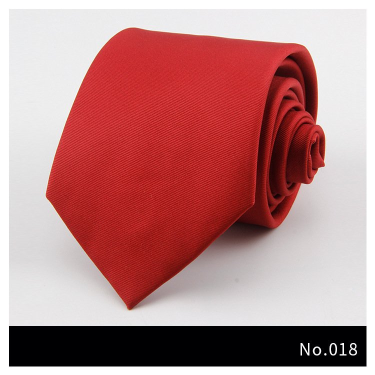 cheap Woven Soild Necktie For Men