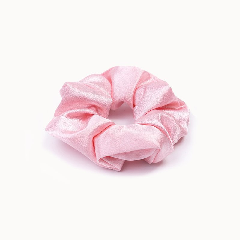 Elastic Skinny Ropes Satin Hairband Scrunchies Soft Ponytail Hair Ties for Girls Accessory