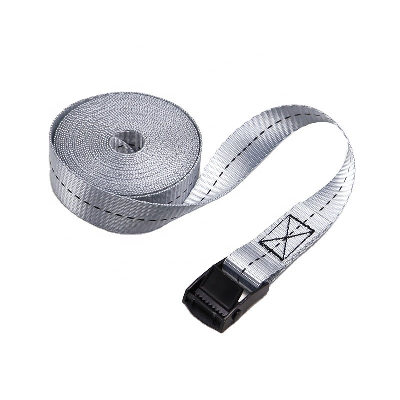 1 Inch 25mm Black E-Coating 250kg Cam Buckle Cargo Lashing Straps
