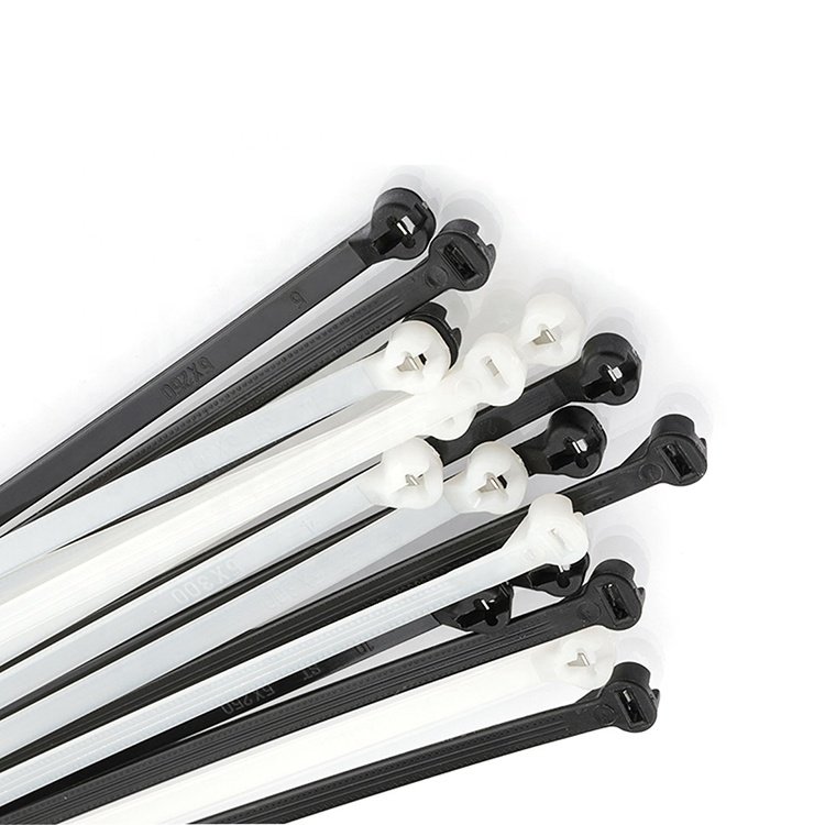 Black/White Nylon Cable Tie Manufacturer High Quality Plastic Cable Ties