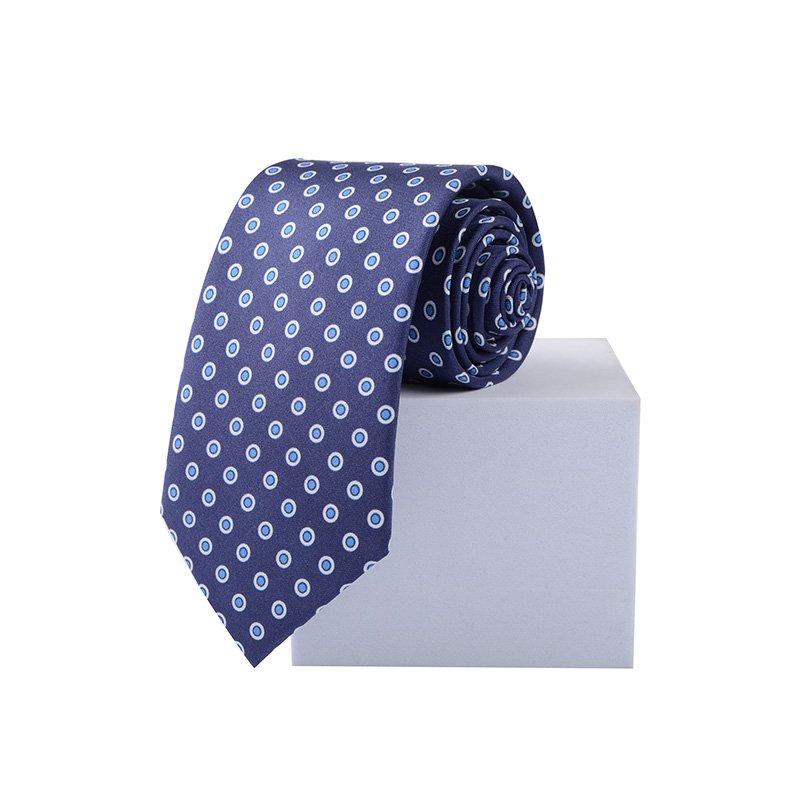 2024 Hot Selling Products New Design Men's Printed Patterned Neck Tie Custom Logo Silk Neckties for men