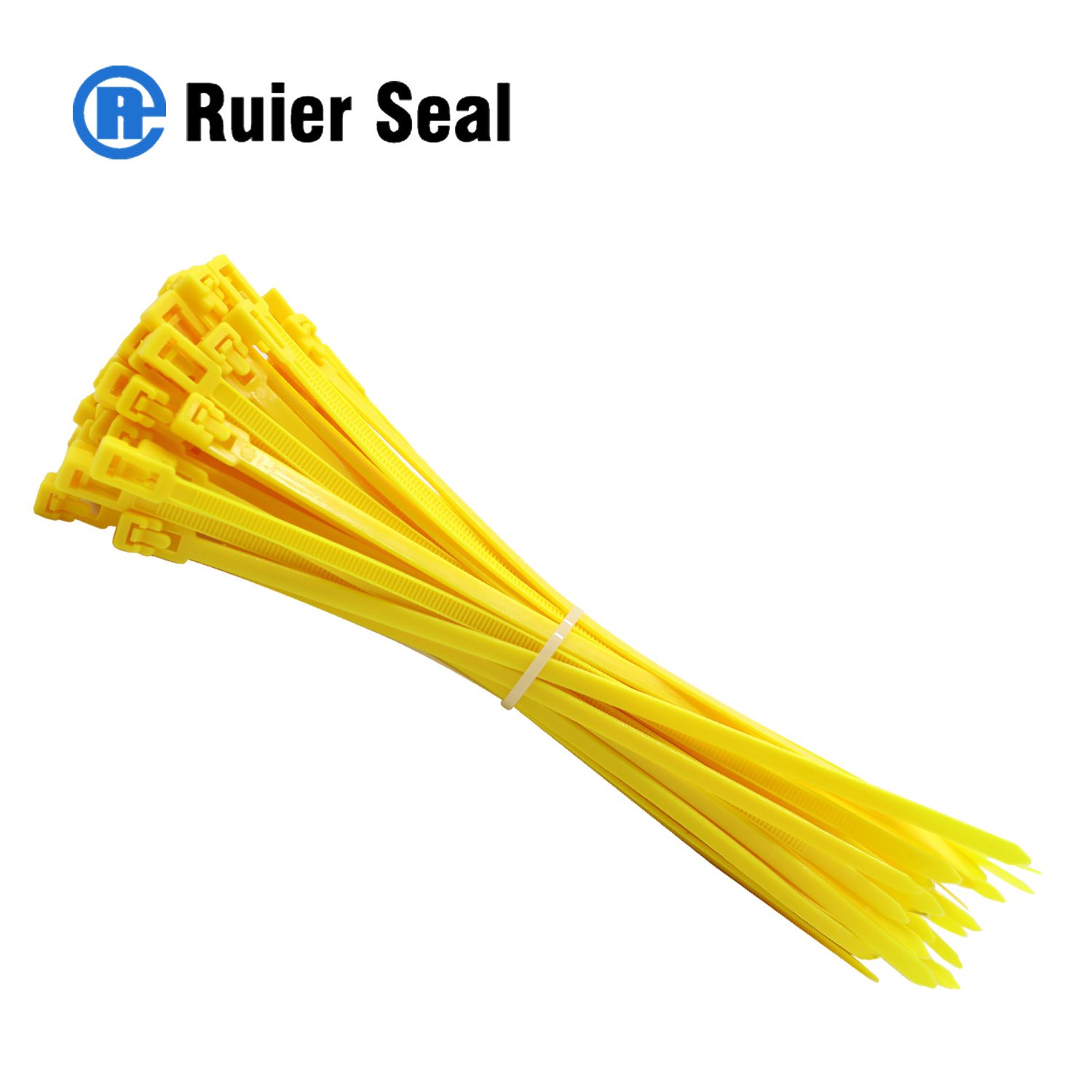Reusable cable tie plastic nylon 66 cable tie colorful OEM good packaging zip tie RECT003