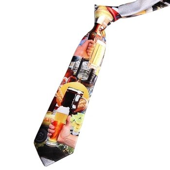 High quality luxury satin print new model men fashion designer tie colorful neck ties for men 8.5cm