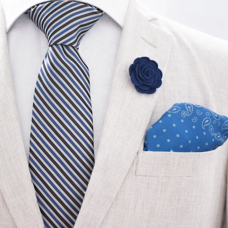 Hot sale wholesale cravatte di seta silk neckties conjunto de corbatas hombre polyester pocket square striped silk ties men