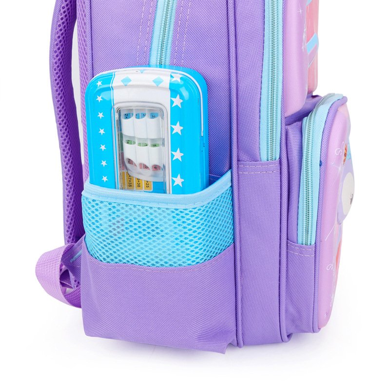 Large capacity design nylon waterproof material anime character image customization labor-saving backpack for campus