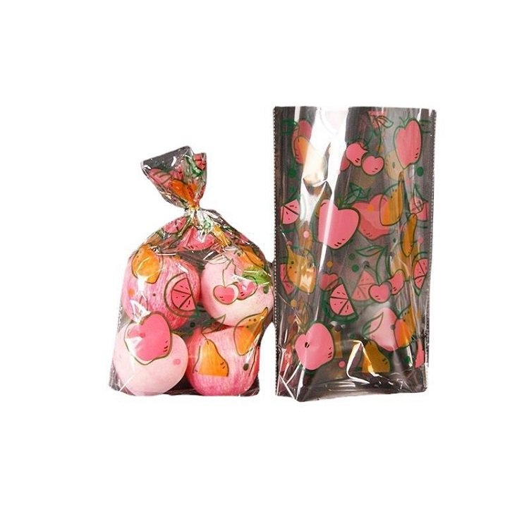 Fresh fruit preservation disposable fruit self-sealing portable grape bag high quality fruit packaging bag