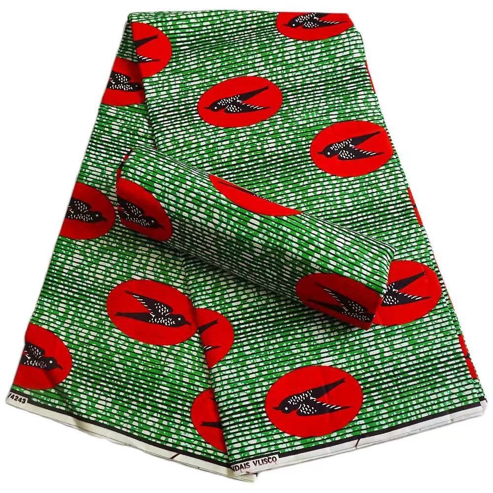 100% cotton Super quality Ankara real printed wax fabric Dutch wax printed cloth fabric for dress wedding home textile