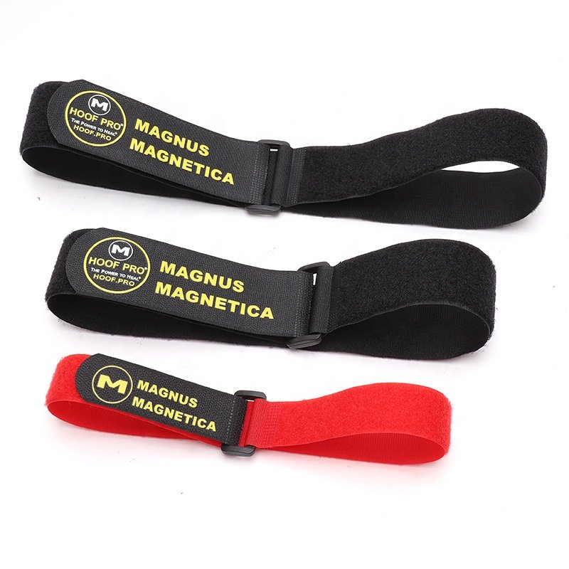 Adjustable hook loop cable ties battery strap hook and loop strap with plastic buckle