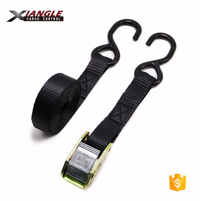 1" 25mm 600daN High Quality Polyester Cargo Lashing Cam Lock Buckle Tie Down Strap