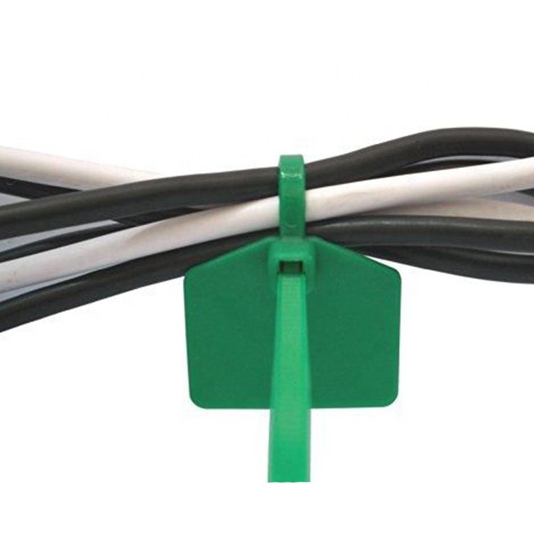 Daily Life Many Colors Good Quality Commercial Brand Plate Tags Cable Ties for Industry Shop