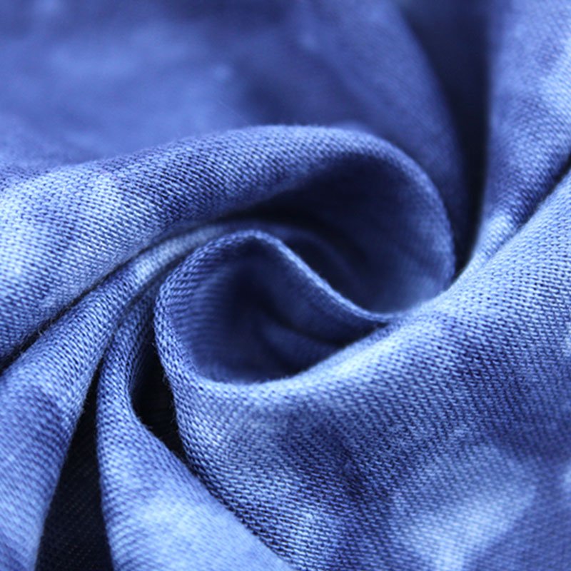 Factory Outlet Popular Rayon Linen Fabric Tie Dyed Fabric for Dress or Shirt