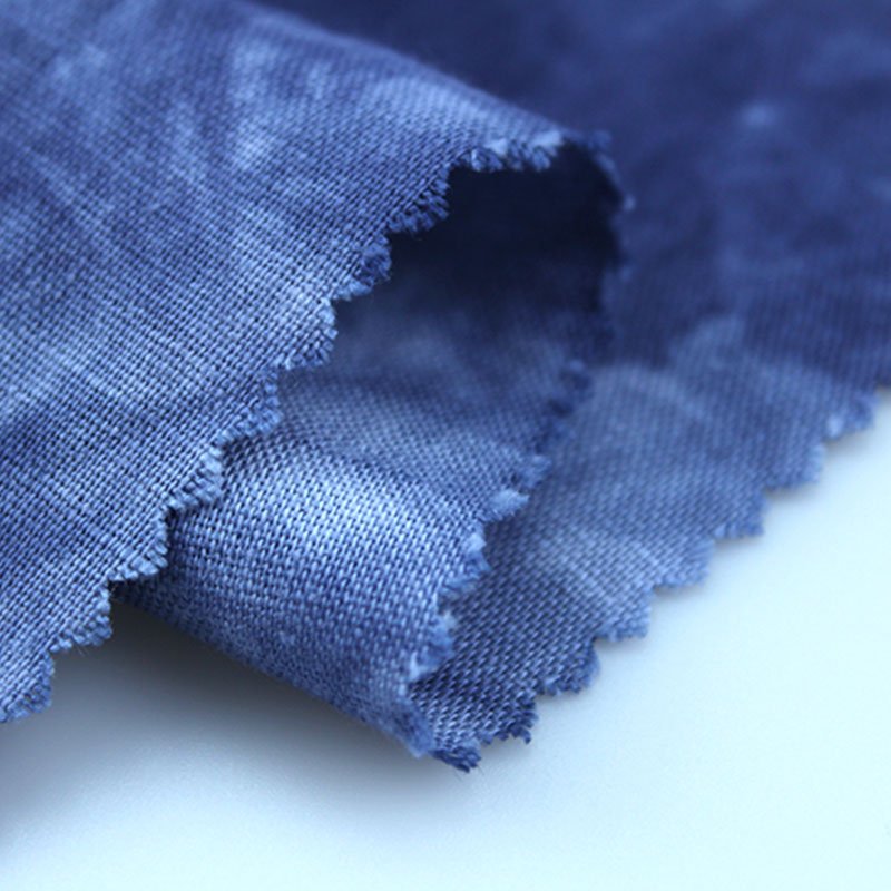 Factory Outlet Popular Rayon Linen Fabric Tie Dyed Fabric for Dress or Shirt