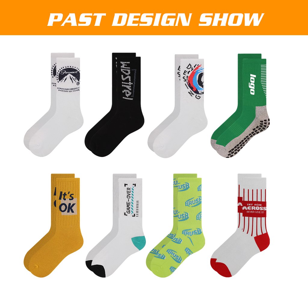 FREE DESIGN & SAMPLES Casual Sock Manufacturers Custom Design Your Own Logo Sox Men Crew Sock Custom Logo