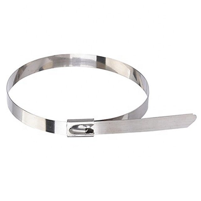 High Quality Ball Lock 304 / 312 Stainless Steel Cable Tie