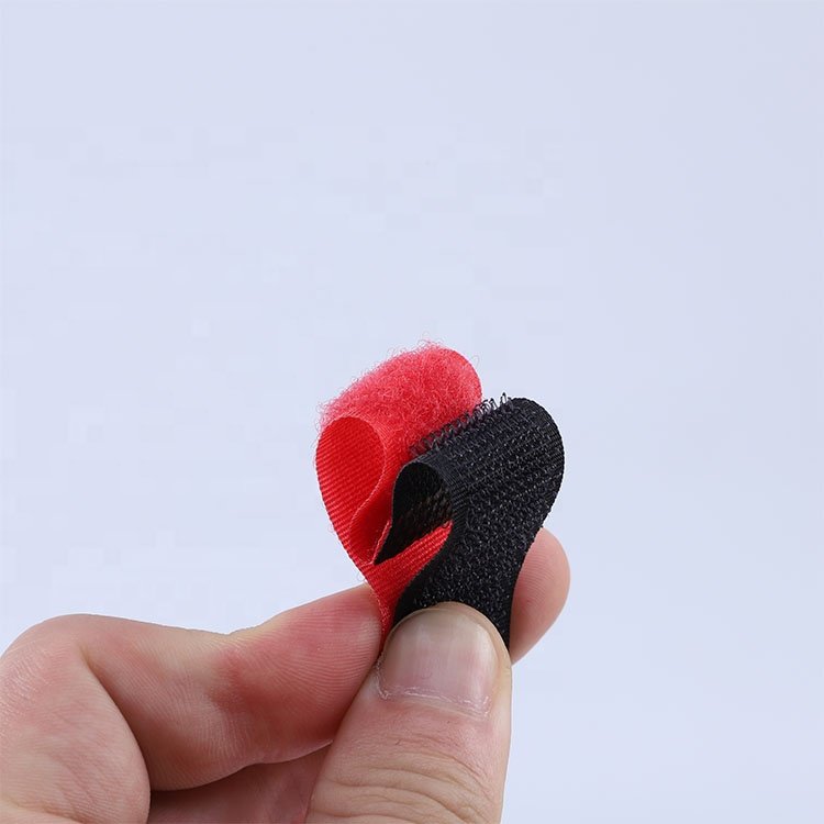 Adjustable Cable Ties Multipurpose Hook and Loop Belt Buckle Strap Colored Reusable Hook And Loop Fastener Strap with Buckle