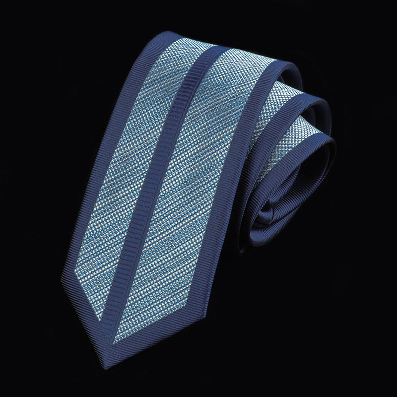 Wholesale 6.5cm Width Striped Neck Ties For Men whole pattern in centre