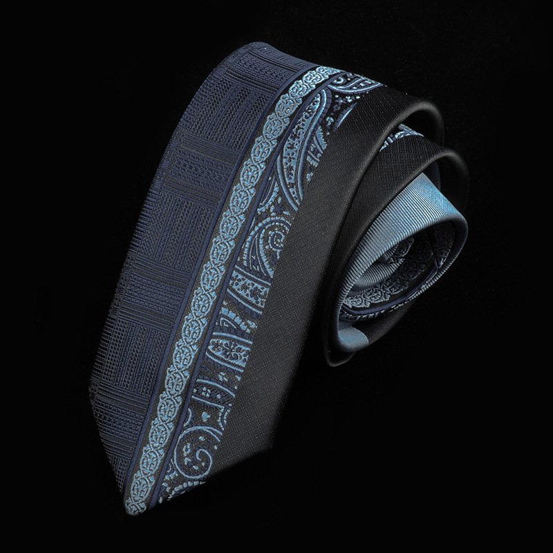Wholesale 6.5cm Width Striped Neck Ties For Men whole pattern in centre