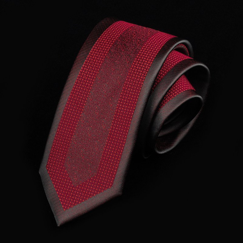 Wholesale 6.5cm Width Striped Neck Ties For Men whole pattern in centre
