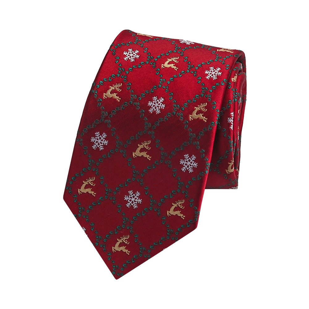 YiLi Polyester Xmas Christmas Handsome Male Neckties