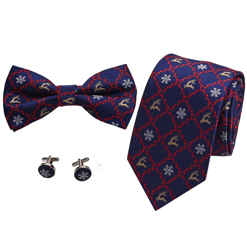 YiLi Polyester Xmas Christmas Handsome Male Neckties