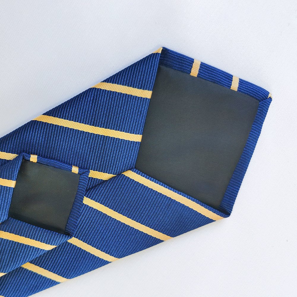 Multi-color Tie Accessories Polyester Adjustable Stripe Neck Tie and Tiebow for Children School Uniform Boys and Girls