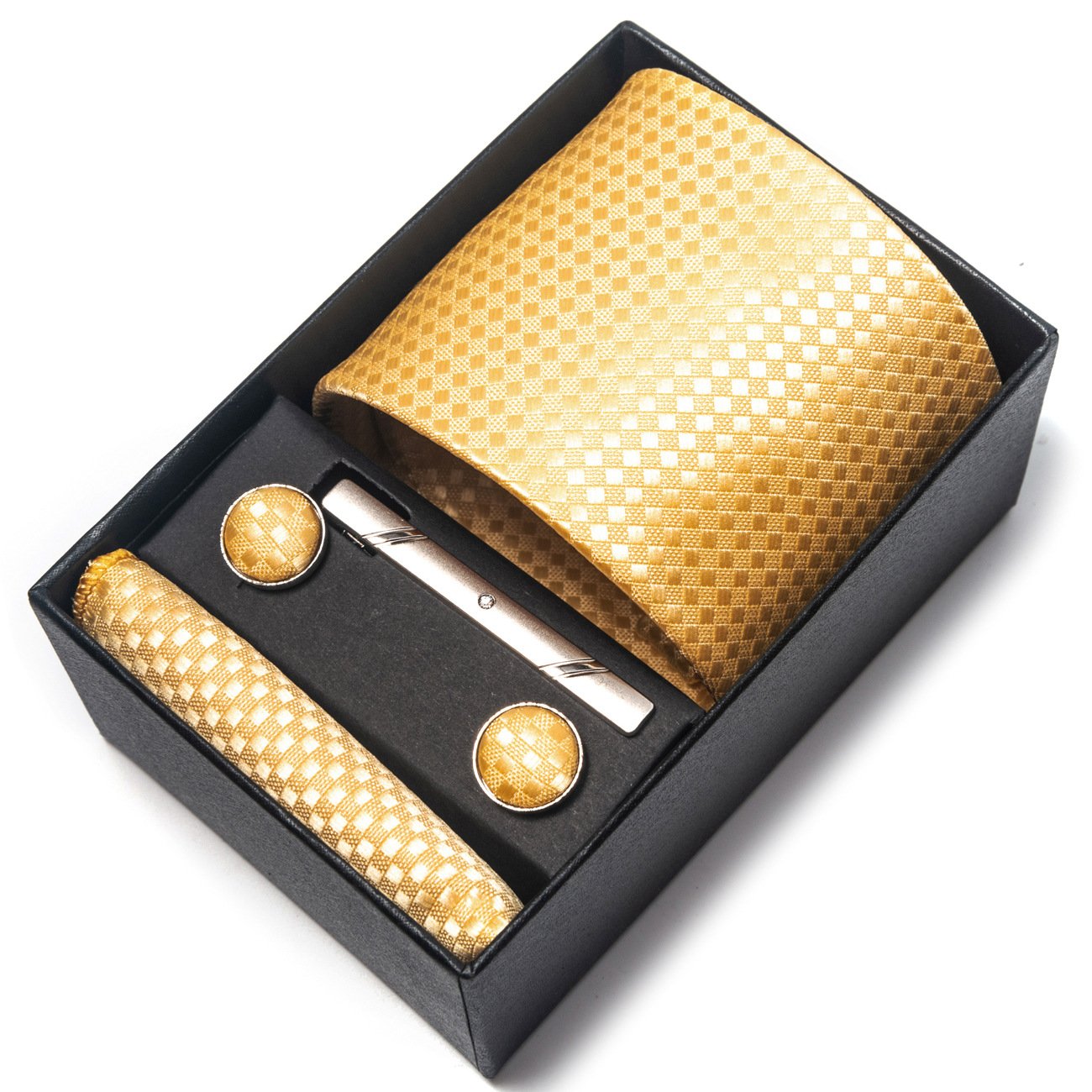 AIQI High quality men neck ties Gift box men's tie business formal wear silk ties for men