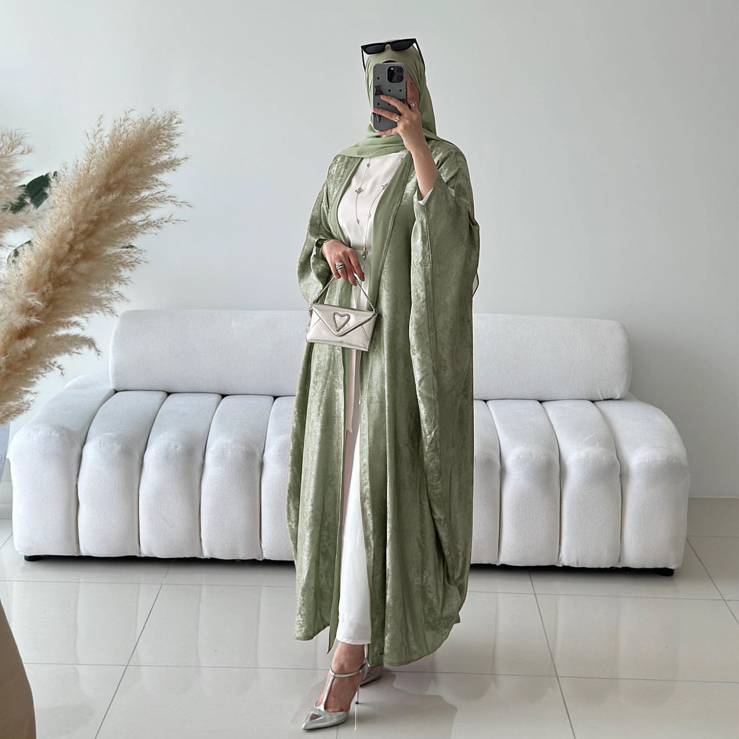 Hot Selling Abaya Women Muslim Dress Fashion Abaya Dubai Modest Shimmer Islamic Clothing Turkey Dubai Abaya