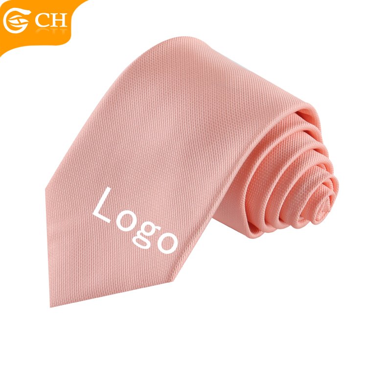 Chinese Brand Manufacturers Designer Latest Personalized Hombre Necktie Solid Woven Polyester Custom Logo Ties For Men