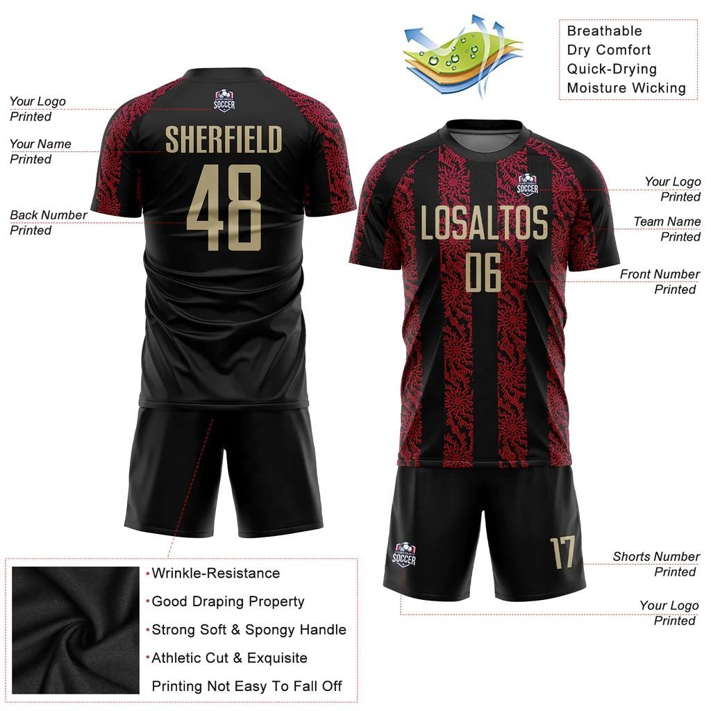 Luson National Team Club Soccer Jersey Wholesale High Quality Custom Soccer Jersey Set With Numbers For Men