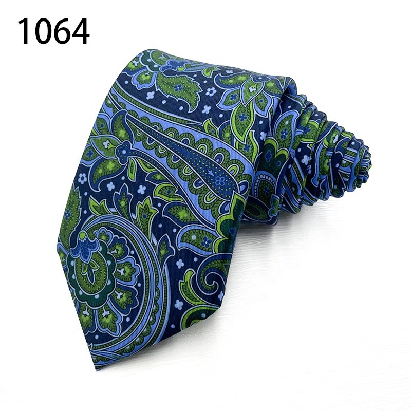 Hot selling cheap cravatte necktie designg sample corbatas hombres modelo 2022 paisley men ties