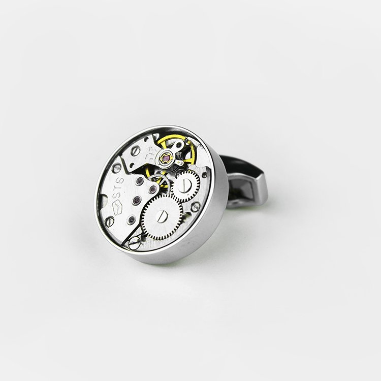 Custom Cufflinks Men Sublimation Cuff Links Men Cufflinks Box Wholesale Bouton Manchette