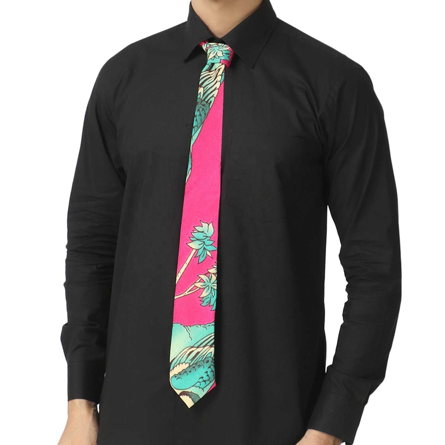 Custom polyester business neck tie wholesale custom casual party mood neck tie high quality colorful design neck tie