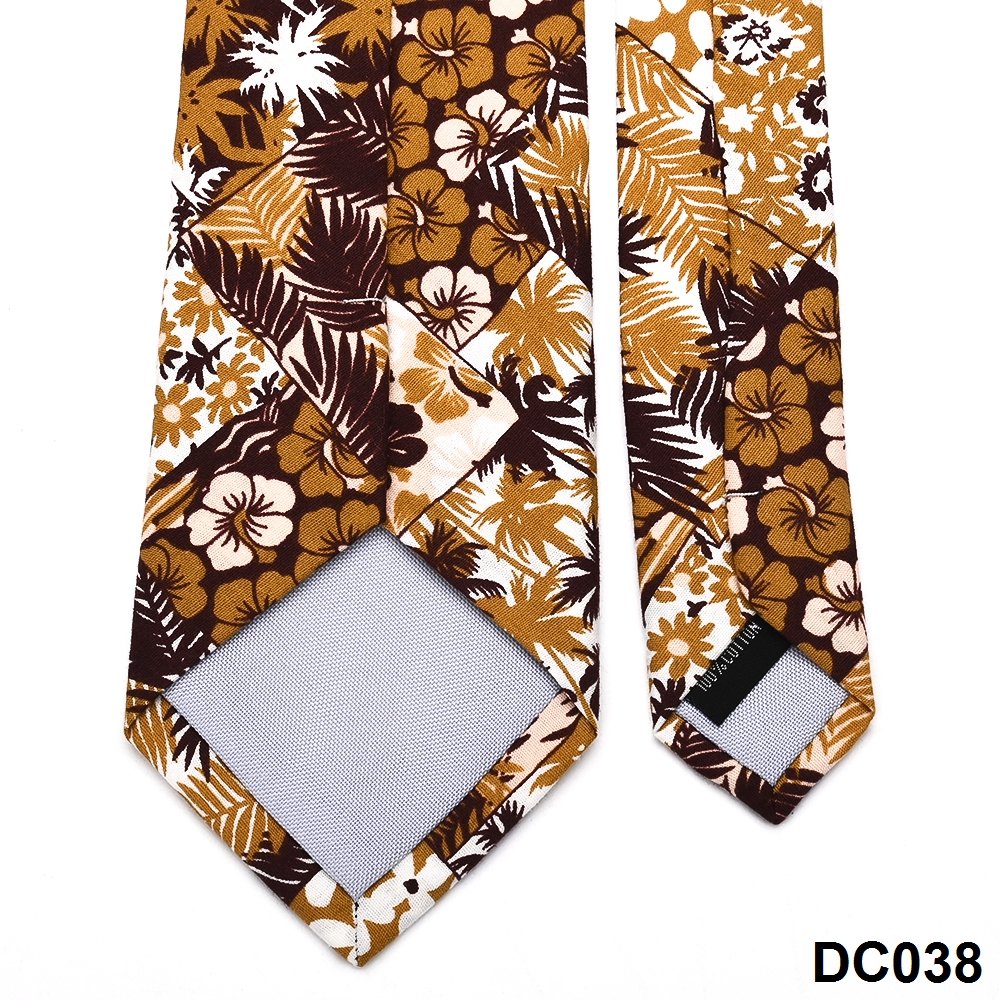 YiLi Factory Custom Floral Digital Shengzhou Handsome Screen Printing Pure Corbata Men Cotton Tie Set