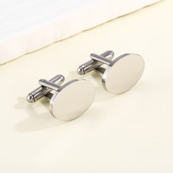 Silver-oval