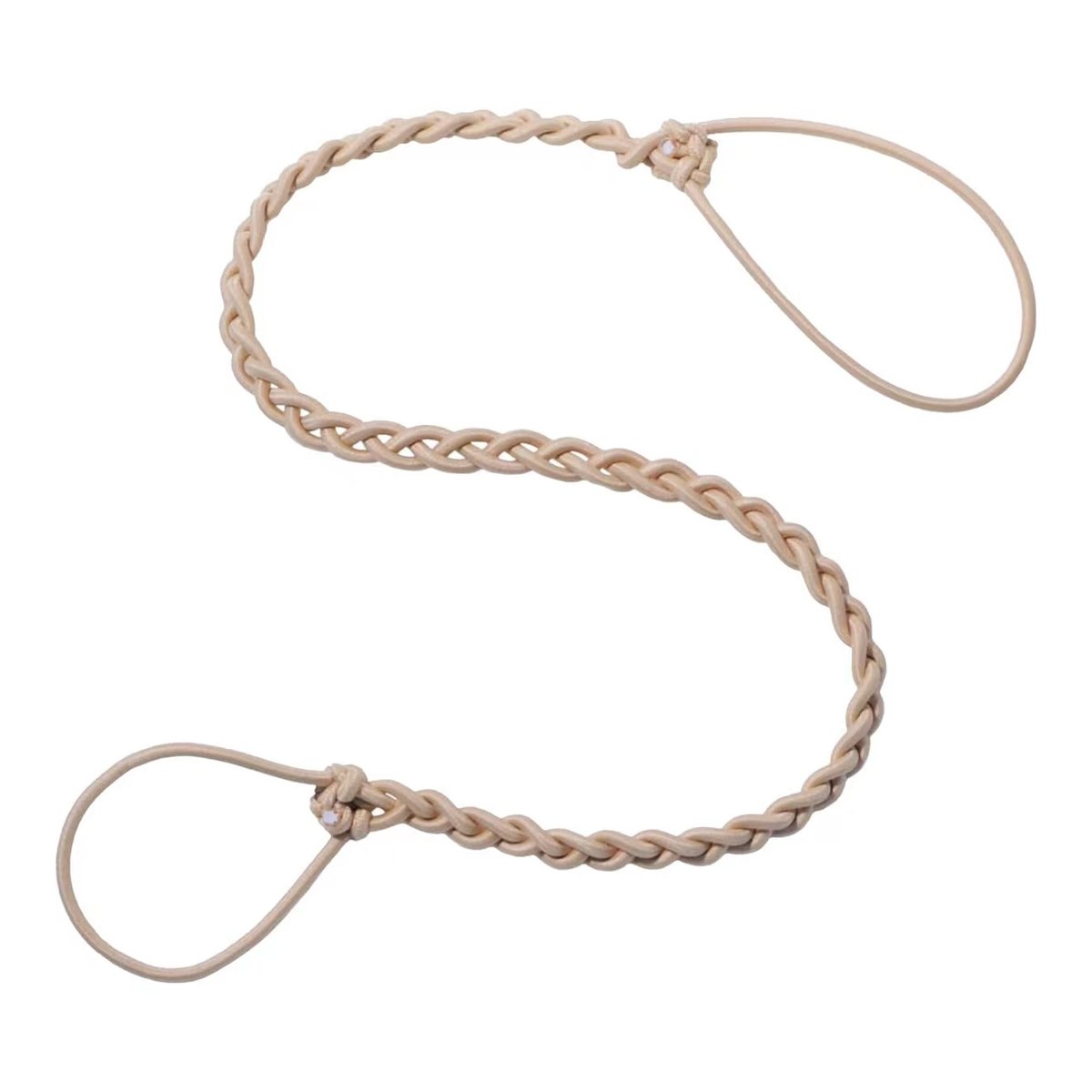 Surf diving sports long wrap ponytail holders no damage colorful elastic hair bands spiral braided hair ties