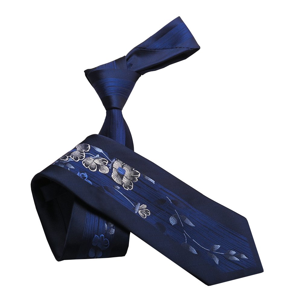 YiLi Custom Men's fashion Unique design neckwear Necktie Classic Jacquard Floral striped Position Novelty Ties
