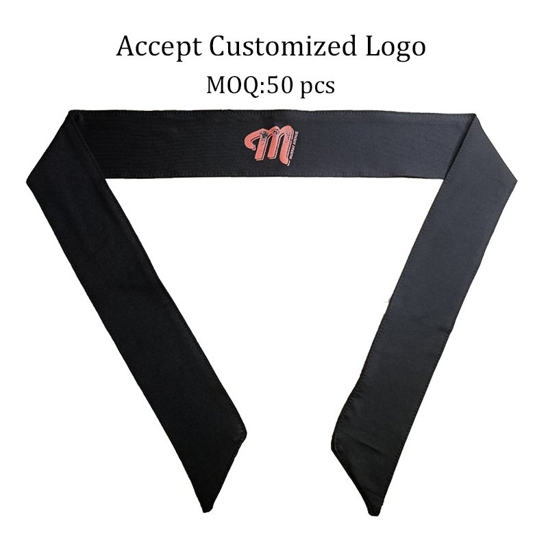 Wholesale Soft Sport Head Scarf Man Logo Custom Head Wraps Cheap Gym Elastic Running Workout Hairband Man Tie Headband Sport