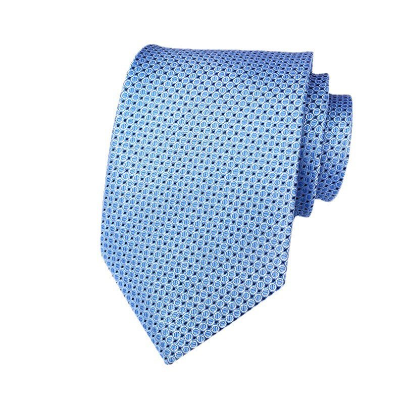 Custom Mens Tie High Quality Personalized Italian Silk Polyester Necktie Fabric Woven Neck Ties Mens Tie