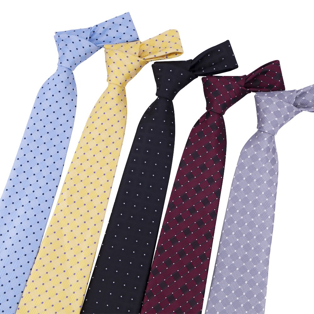 RunLin Manufacturer Luxury Woven Jacquard Handmade Silk Tie Set 2024 Floral for Men