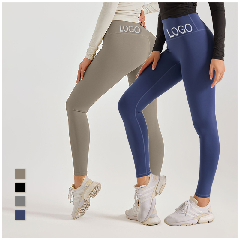 Solid Color Booty Pants Women's Butt Lifting Yoga Leggings Wholesale Seamless Set Yoga Suit Sport Leggings Women Fitness