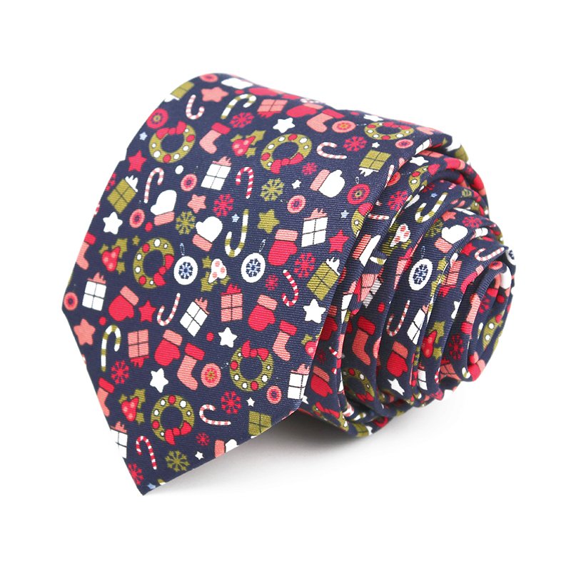 wholesale high quality beautiful print tie silk neck tie
