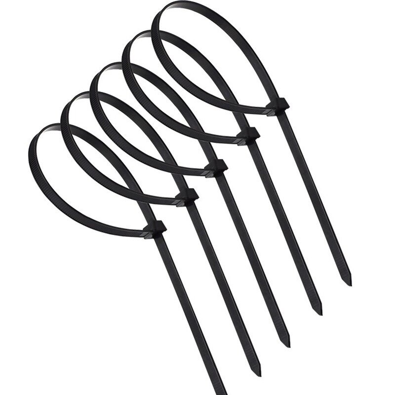 200mm 250mm 300mm 350mm 380mm 400mm OEM Factory Wholesale Nylon66 Pa66 Zip Plastic Cable Tie Nylon Cable Ties