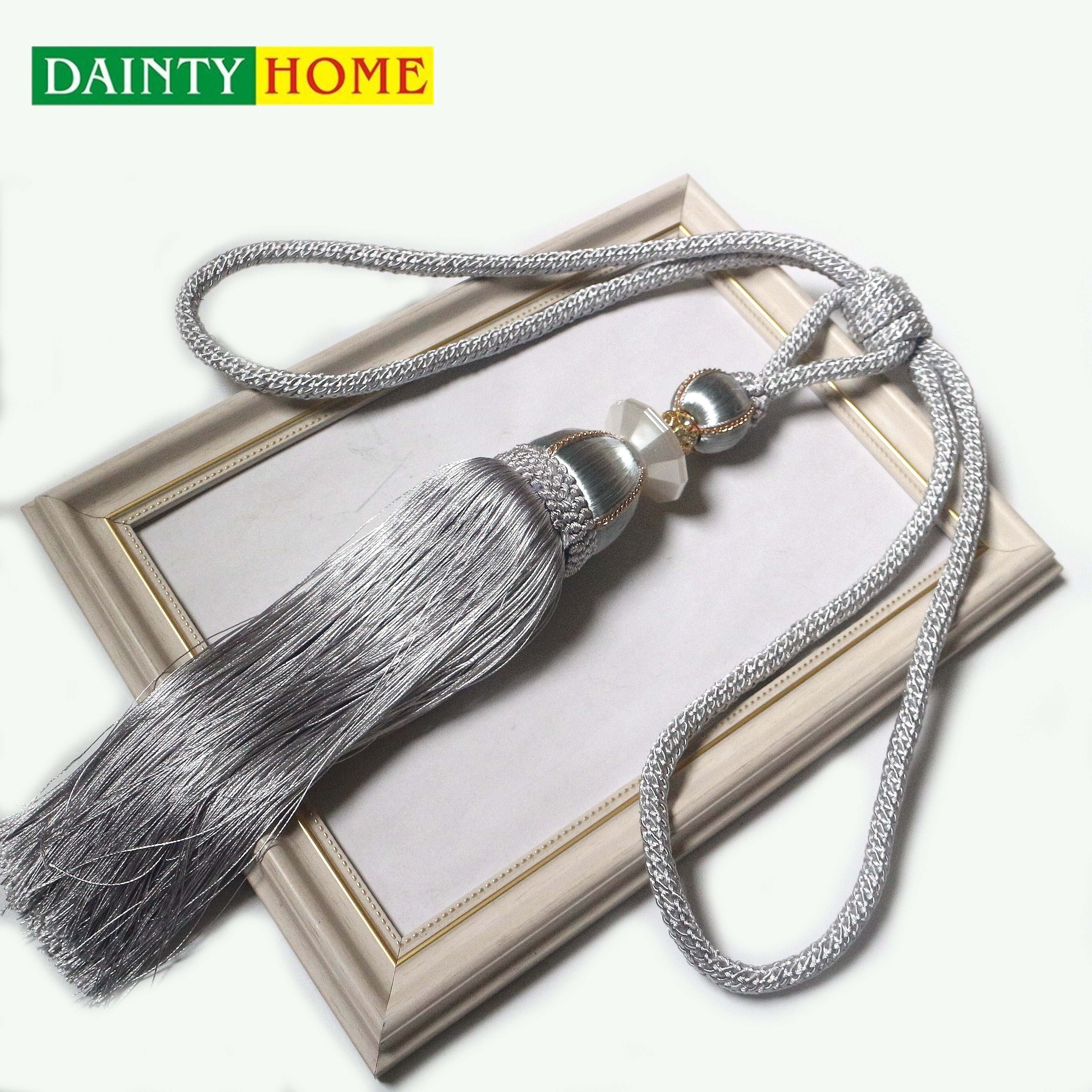 New arrival cheap colorful window decors curtain trimming curtain tassels