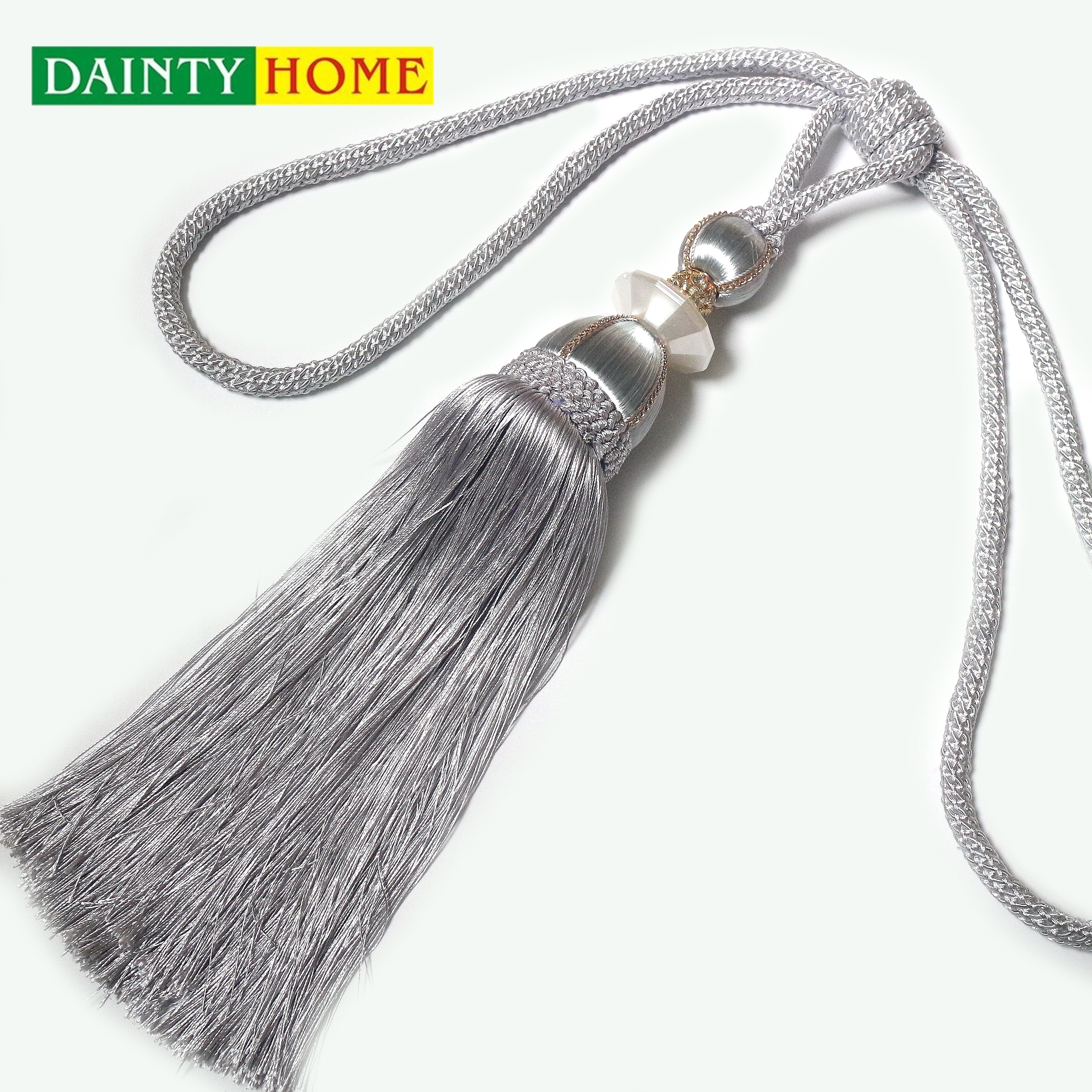 New arrival cheap colorful window decors curtain trimming curtain tassels