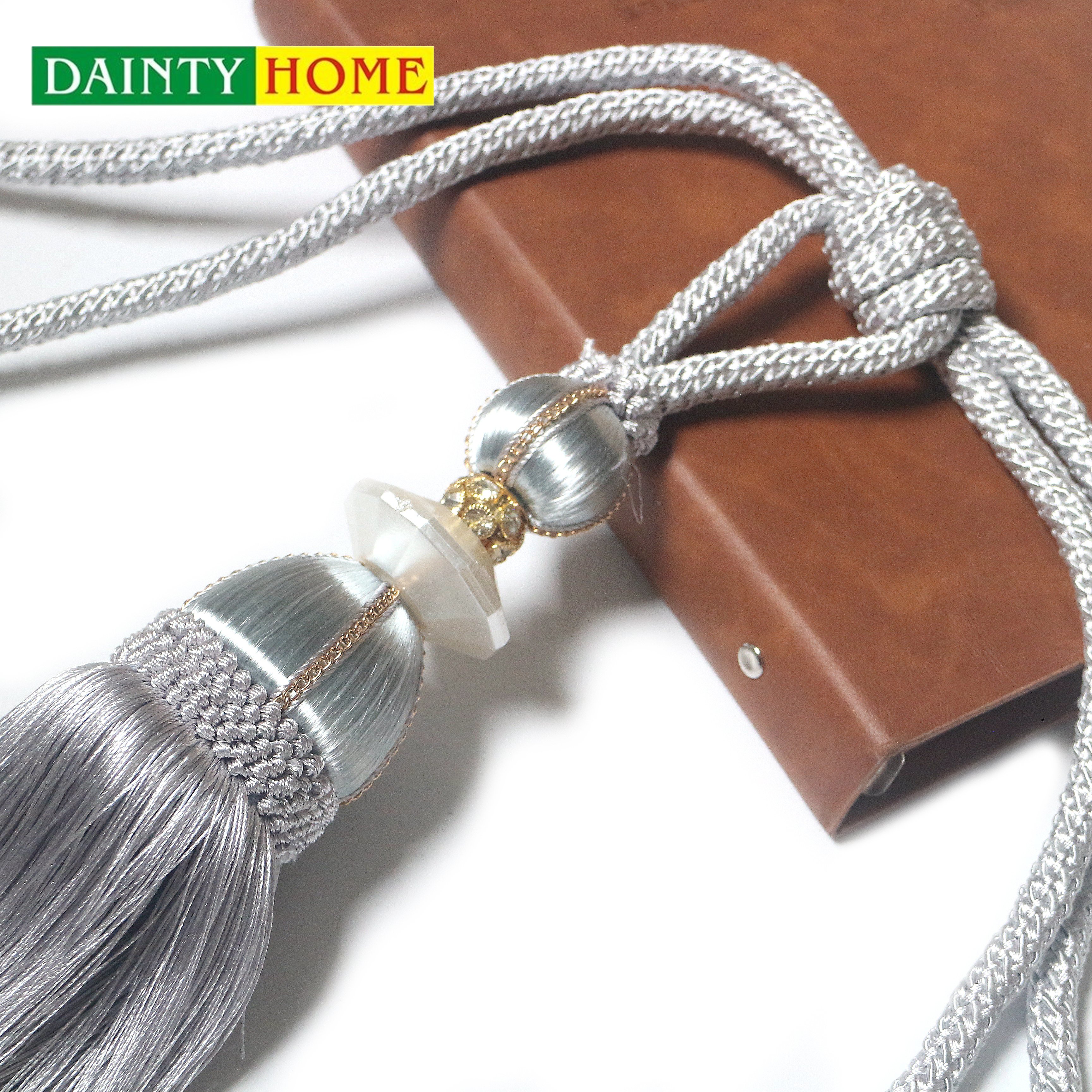 New arrival cheap colorful window decors curtain trimming curtain tassels