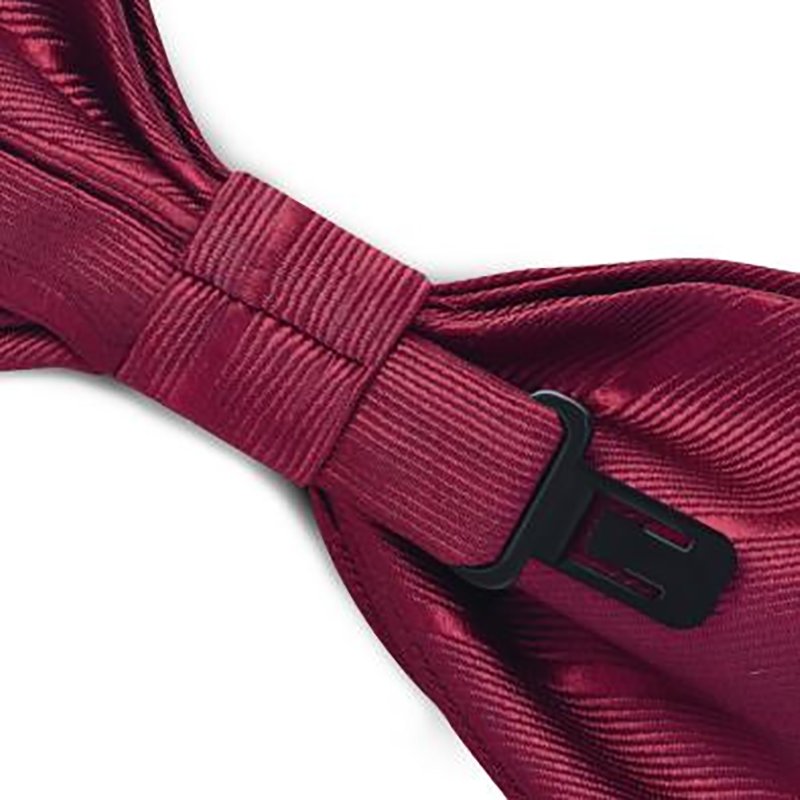 Custom Silk Polyester Necktie Wholesale Solid Color Wedding Pre-tied Bow Ties shirt 6cm Bow Ties for Men