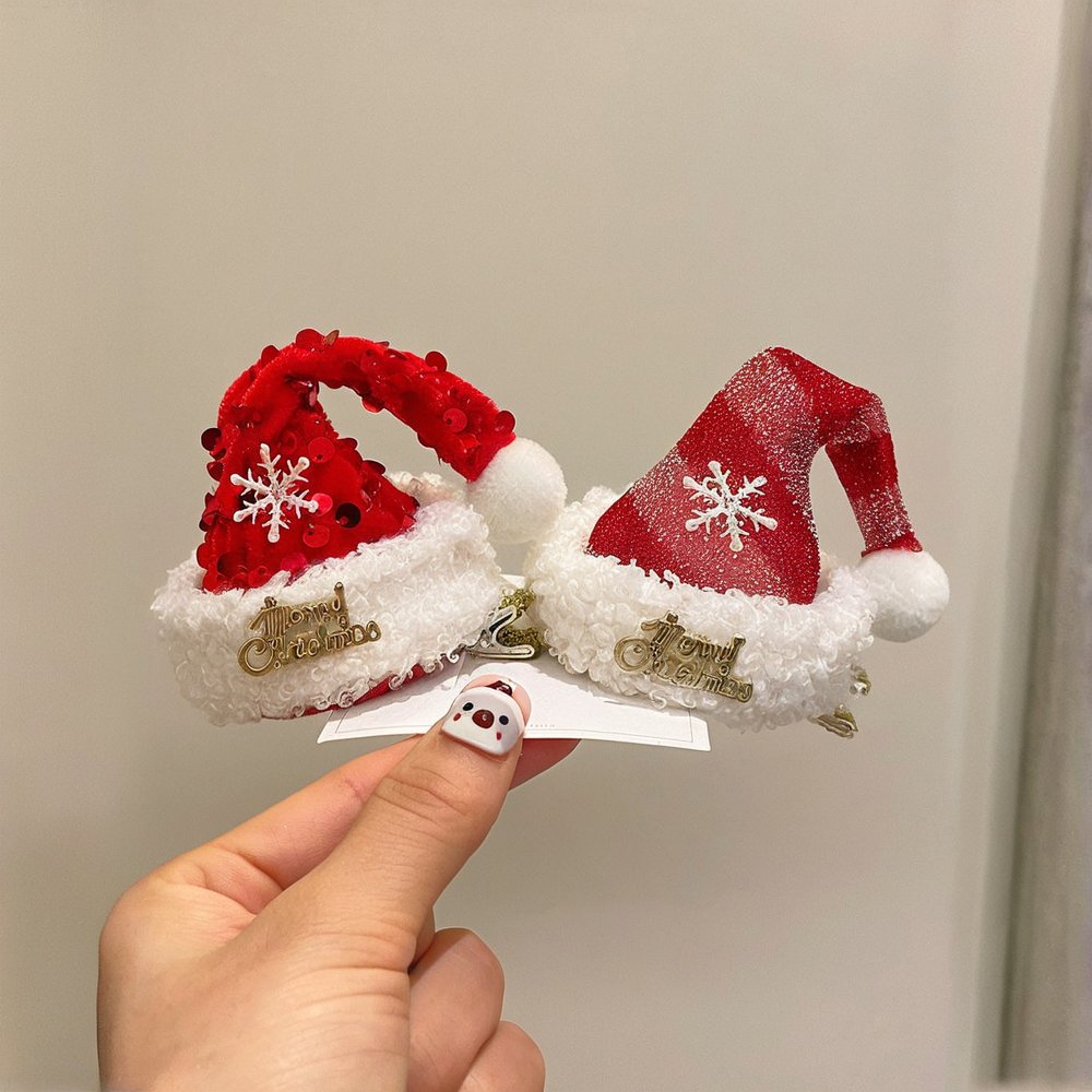 New Christmas Deer Horn Hairpin Headdress Adult and Children's Hair Accessories Holiday Decoration Clip
